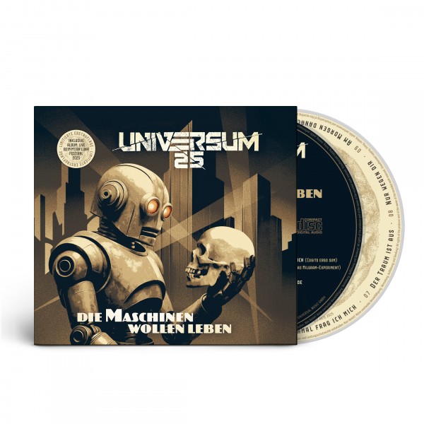 UNIVERSUM25 Doppel CD »Die Maschinen wollen leben« Ltd. Fanedition